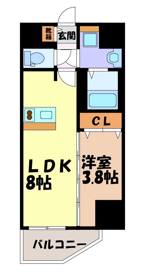 メイクス城西レジデンス 間取り図