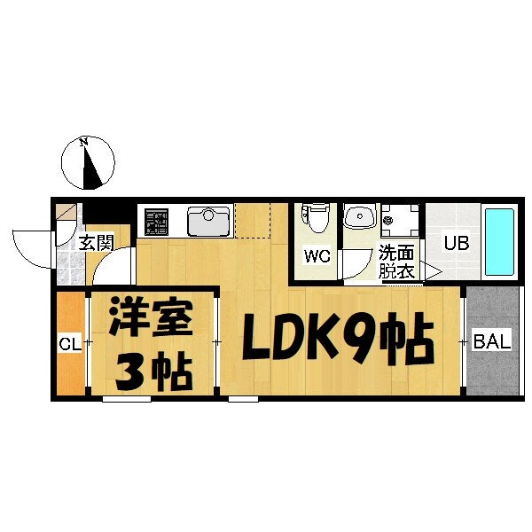 REGALEST名駅 間取り図