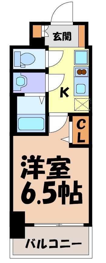 プレサンスTHE新栄 間取り図