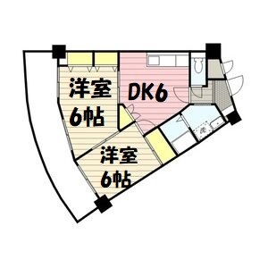西一ビル 間取り図