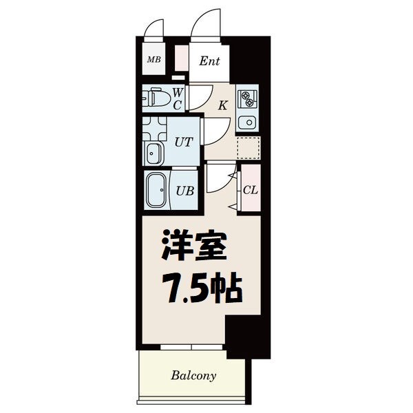 S-RESIDENCE上飯田駅前 間取り図