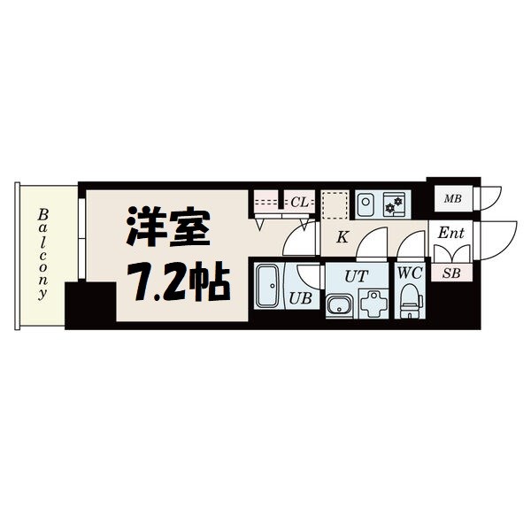 エス・キュート丸の内 間取り図