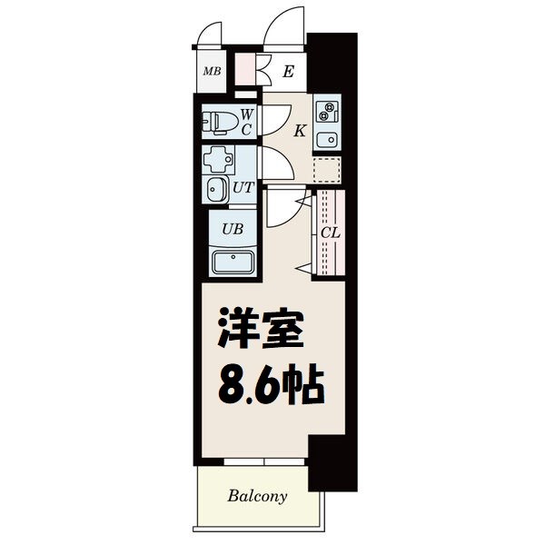 S-RESIDENCE金山West 間取り図