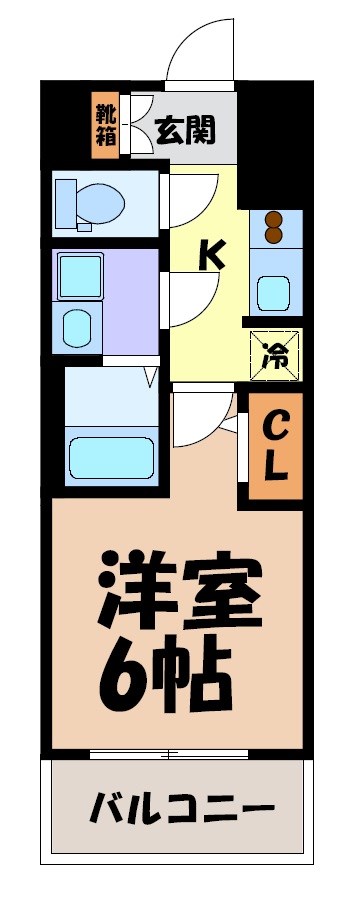 S-RESIDENCE尾頭橋 間取り図