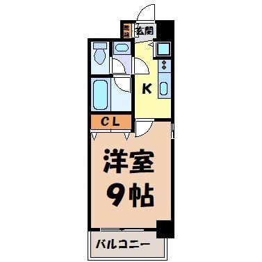 プロシード新栄 間取り図