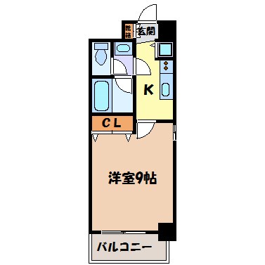 プロシード新栄 間取り図
