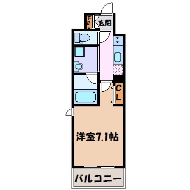 カンピオーネ御器所通 間取り図