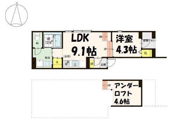 フェニーチェ名古屋 間取り