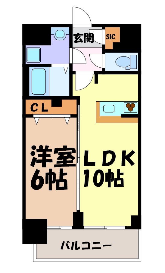 S-RESIDENCE古出来一丁目 間取り図