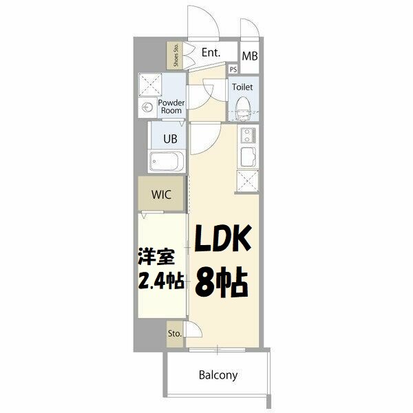 エスリード大曽根プレシャス 間取り