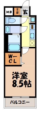 エスリード大曽根プレシャス 間取り図