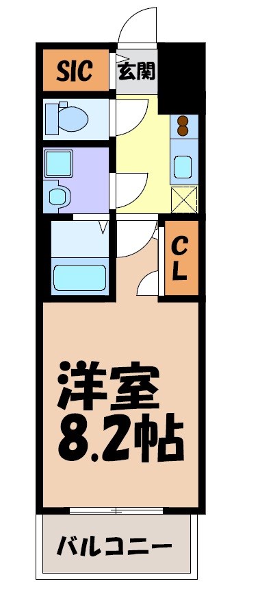 エスリード大曽根プレシャス 間取り図
