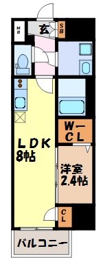 エスリード大曽根プレシャス 間取り図