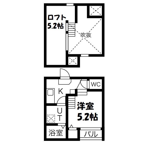 メゾン　シュシュ 間取り図