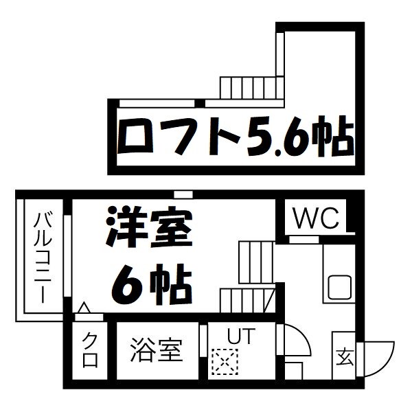 ハーモニーテラス川名町 間取り図