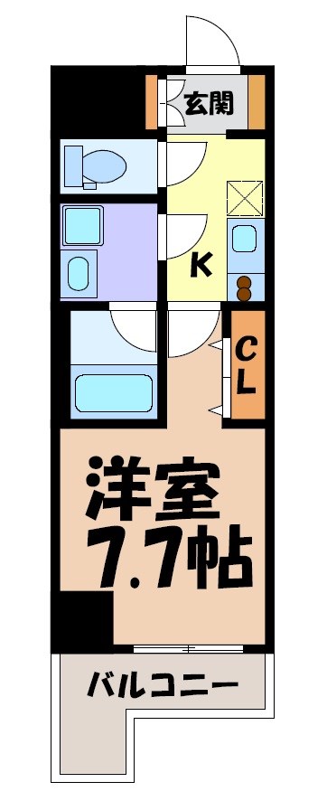 E-city大須 間取り図