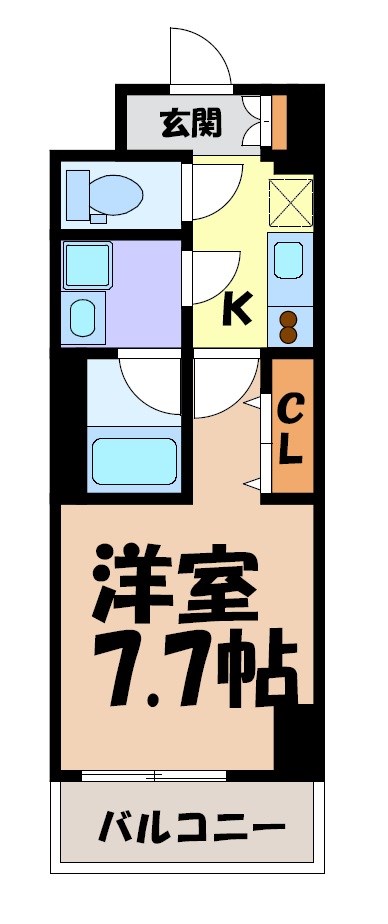 E-city大須 間取り図