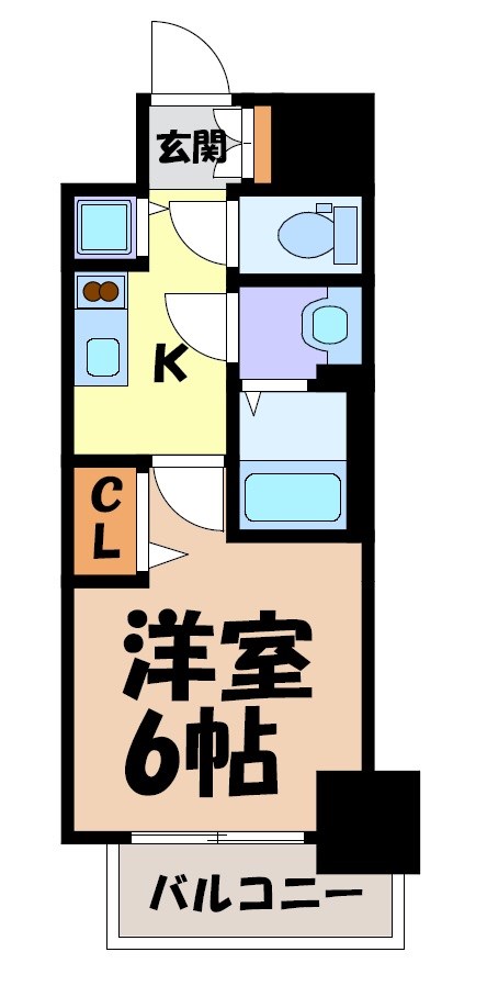 エステート金山 間取り図