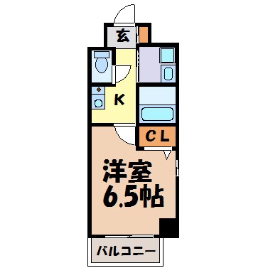 グリーンハイツ白川 間取り図