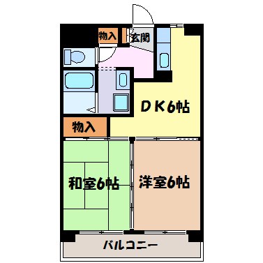 ハイツ山崎 間取り図