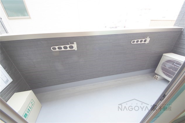 クラージュ平安 ベランダ