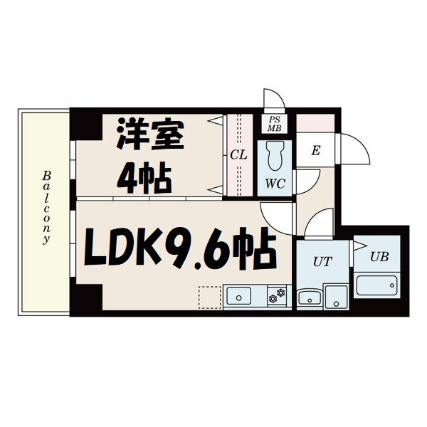 マノアール今池 間取り図