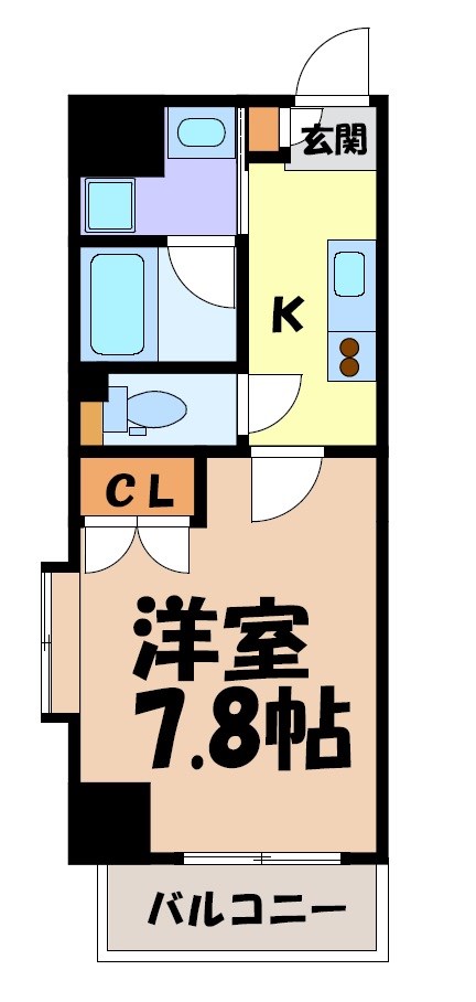 シティライフ今池北 間取り図