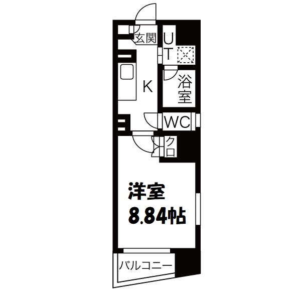 アールズタワー東山公園 間取り図