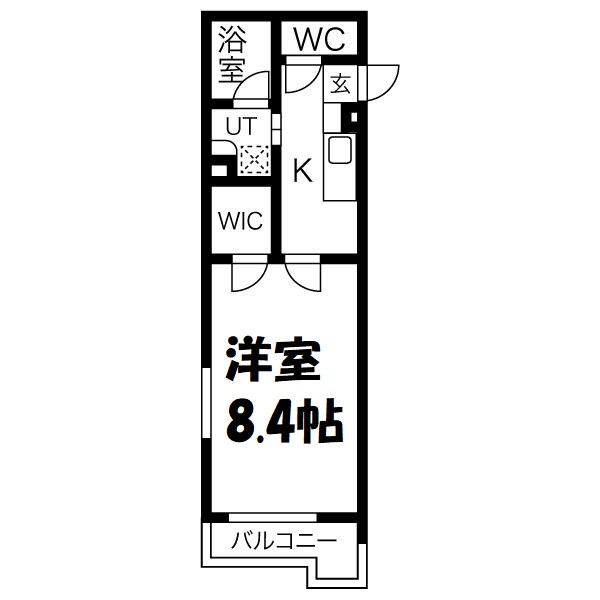 ヴェール本山 間取り図