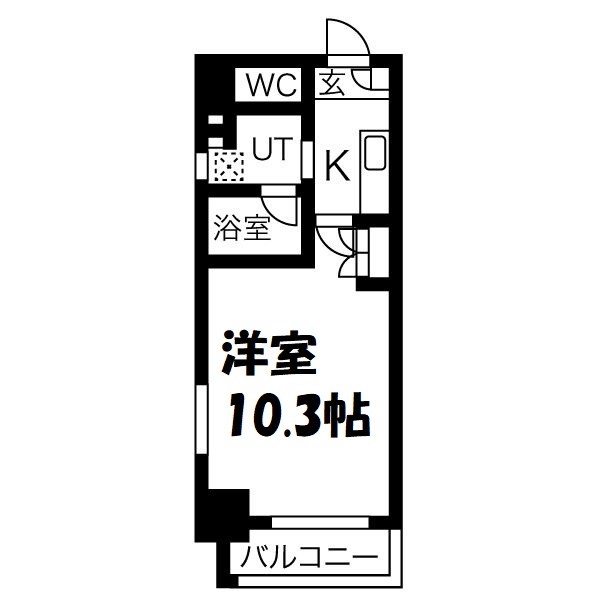 アールズタワー瑞穂運動場西駅前 間取り図