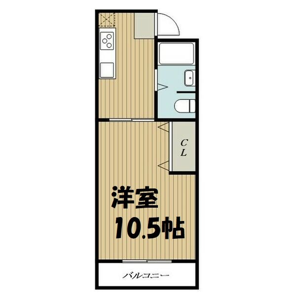 村上ハイツ 間取り図