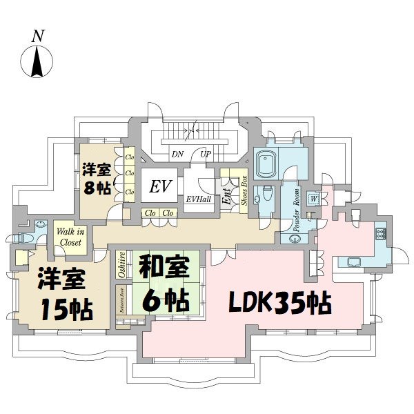 主税庵 間取り図