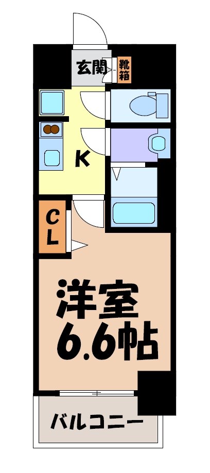 ディアレイシャス名古屋太閤通 間取り図