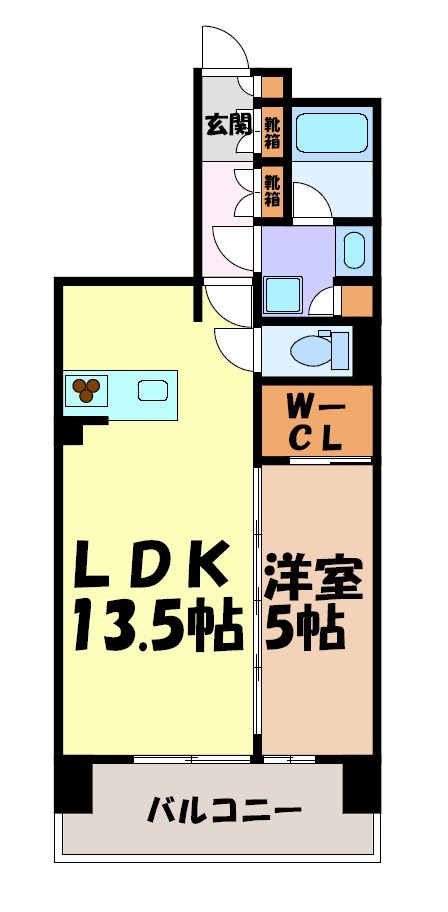 オーパスレジデンス名古屋ステーション 間取り図