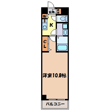 パークビラ瑞穂 間取り図