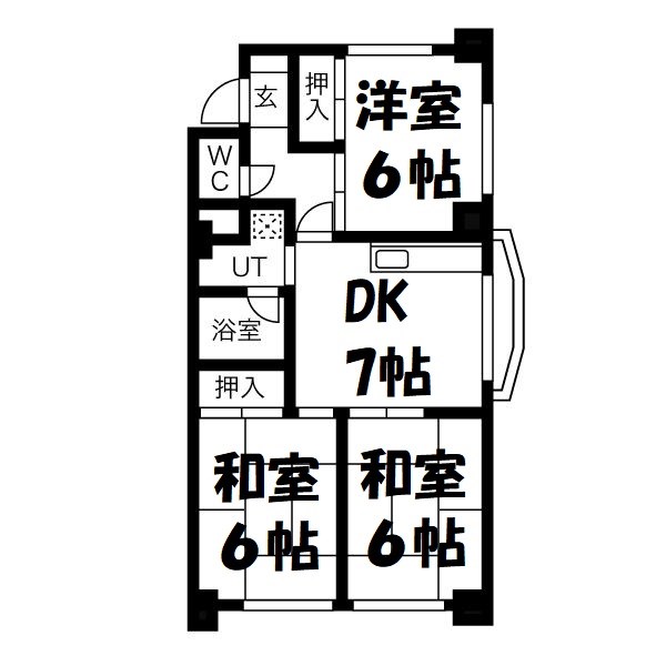 メゾンド徳川苑 間取り図