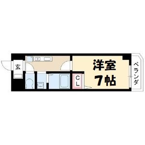 グランディア那古野 間取り図