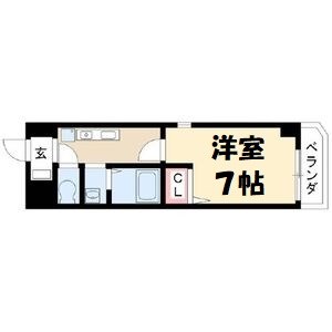 グランディア那古野 間取り図