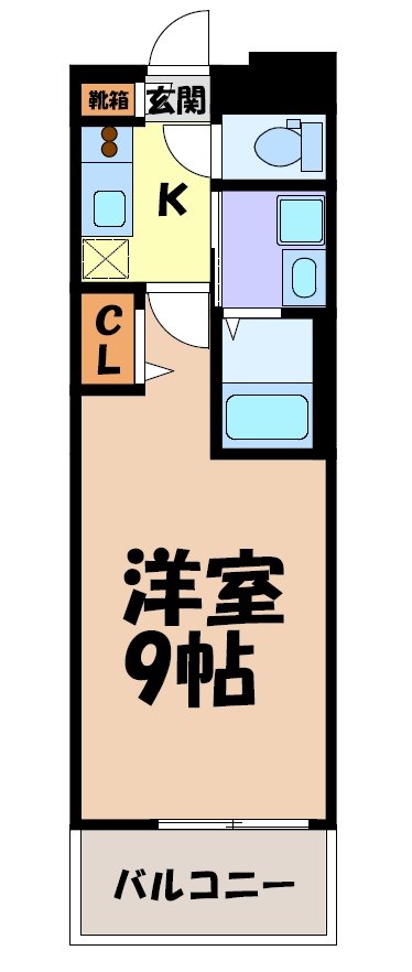 パルティール浅間町 間取り