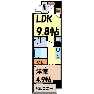 ヴァリエ東別院 間取り図