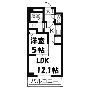 T-COURT 間取り図