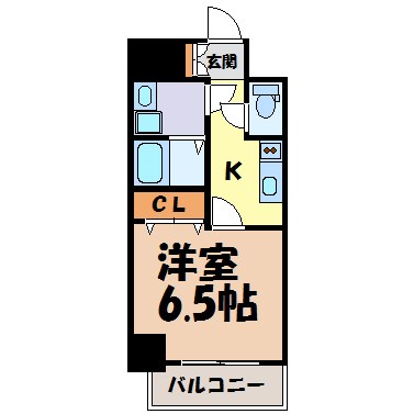 La Douceur今池南 間取り図
