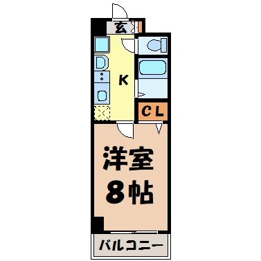 パルティール今池 間取り図