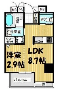 セレニティー星ヶ丘 間取り図