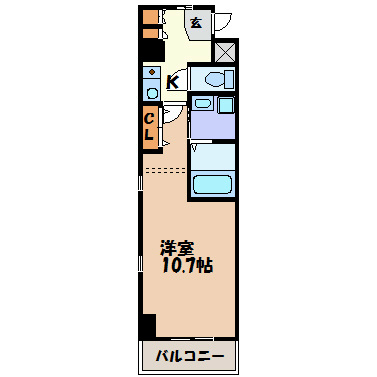 サウス名駅 間取り図