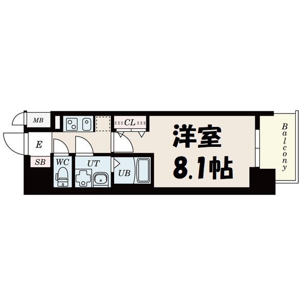 S-RESIDENCE池下西 間取り図