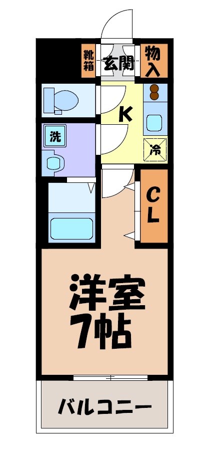 S-RESIDENCE堀田North 間取り図