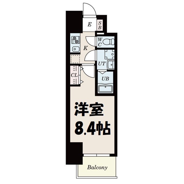 S-RESIDENCE山王 間取り図