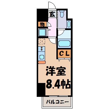 リヴシティ栄 間取り図