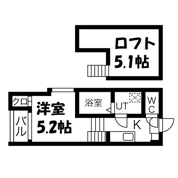 ファーストメゾン車道 間取り図